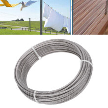 Kit de cable de acero inoxidable 304, resistente a los rayos UV
