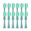 12 Pack Replacement Toothbrush Heads for Oclean SE Soft Nylon Green 1