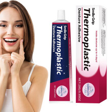 Soft Denture Adhesive Cream 28g for Thermoplastic Dentures, Secure Fit and AllDay Comfort