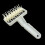 Ergonomic Pizza Dough Roller with Spikes for Even Crust and Bubble Baking 4