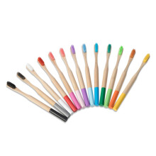 4pcs Bamboo Toothbrush Soft Bristle Biodegradable Eco Friendly Ergonomic Grip for Adults