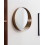 Beliani Wall Mirror PINEY 40 cm 40 cm Metal Copper 2