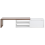 Beliani TV Stand YONKERS White 4