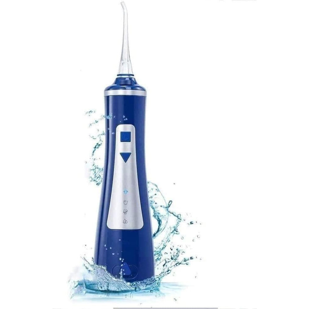 Water Flosser with Four Cleaning Modes, Rechargeable Cordless Oral Irrigator for Home and Travel