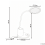 Beliani LED Desk Lamp VELA with Dimmer Blue 3