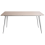 Beliani Garden Dining Table RODALLO 160 cm 90 cm Stone Travertine Effect 4