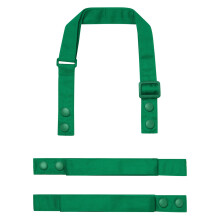 (One Size, Emerald) Premier Swap & Pop Customizable Apron