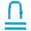 Premier (One Size, Turquoise) Premier Swap & Pop Customizable Apron 1