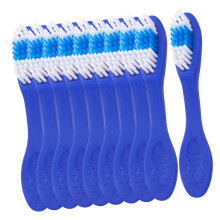 Toothbrush Set 20pcs Soft Bristle Travel Brushes with Secure Handle for Prison and Detention Use
