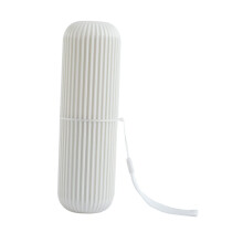 Travel Toothbrush Case with Cup, Compact 2 in 1 Portable Toothbrush Holder for Home and Travel