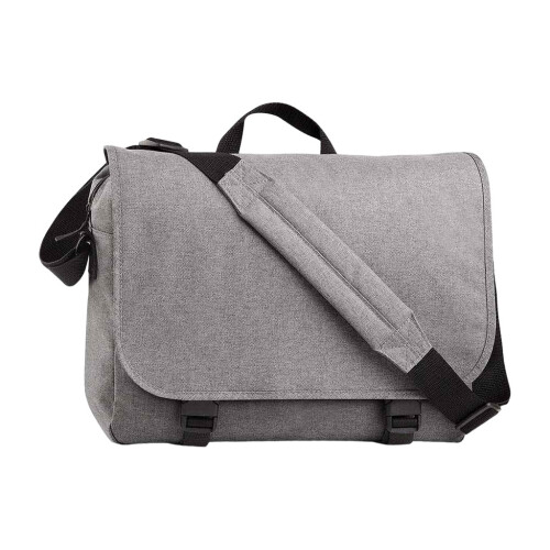 BagBase (One Size, Grey Marl) Bagbase Two Tone Laptop Bag