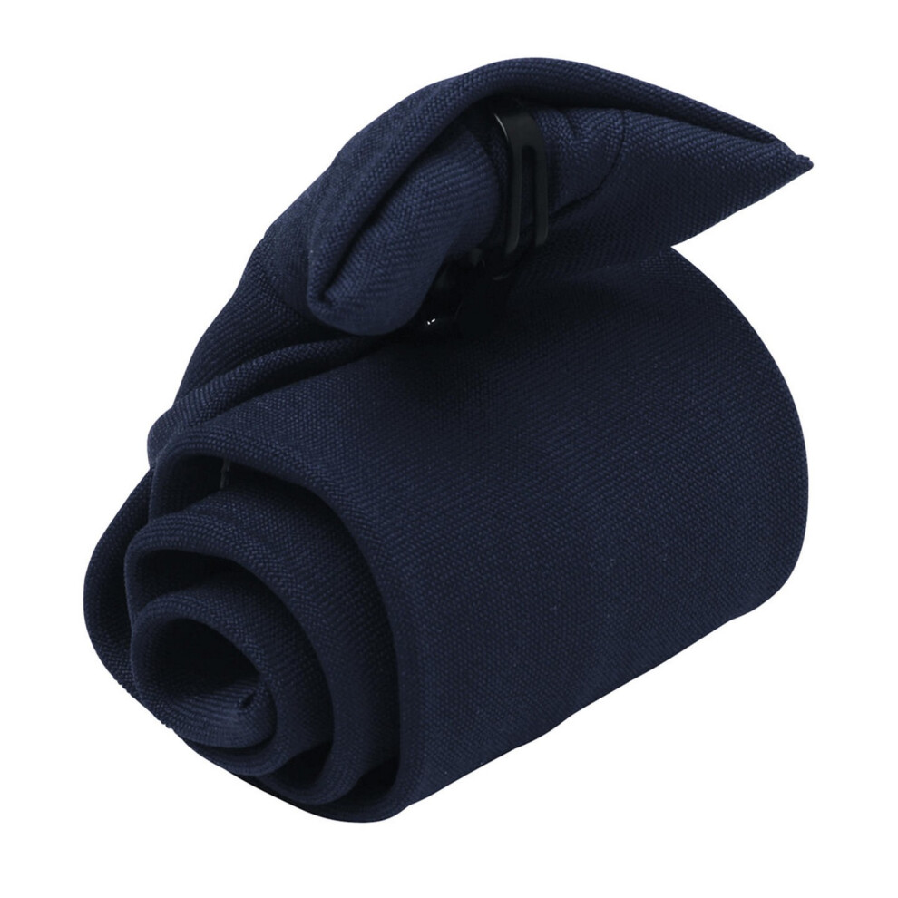Premier (One Size, Navy) Unisex Adult Clip-On Tie Blue,Multicoloured