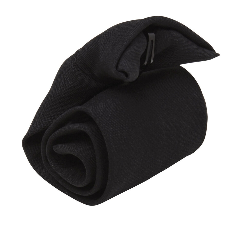 Premier Unisex Black Clip-On Tie In - Image 2