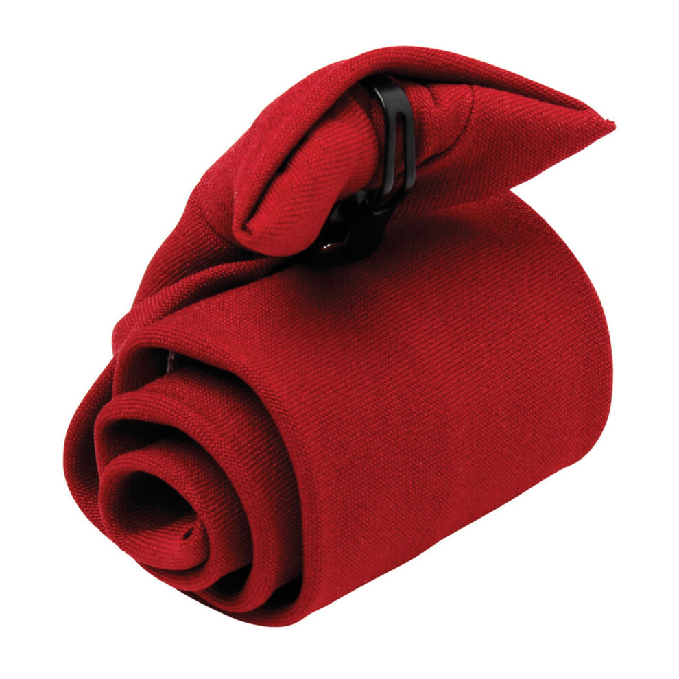 Premier (One Size, Burgundy) Unisex Adult Clip-On Tie