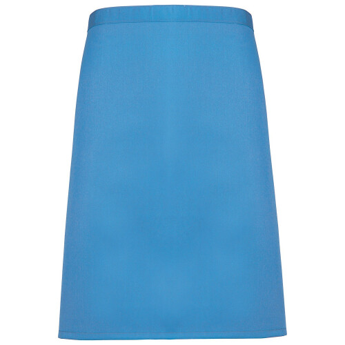 Premier (One Size, Sapphire Blue) Premier Colours Mid Length Apron
