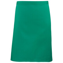 (One Size, Emerald) Premier Colours Mid Length Apron