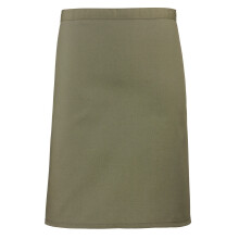 (One Size, Olive) Premier Colours Mid Length Apron