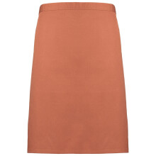 (One Size, Chestnut) Premier Colours Mid Length Apron