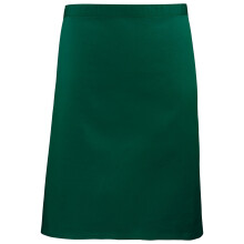 (One Size, Bottle Green) Premier Colours Mid Length Apron