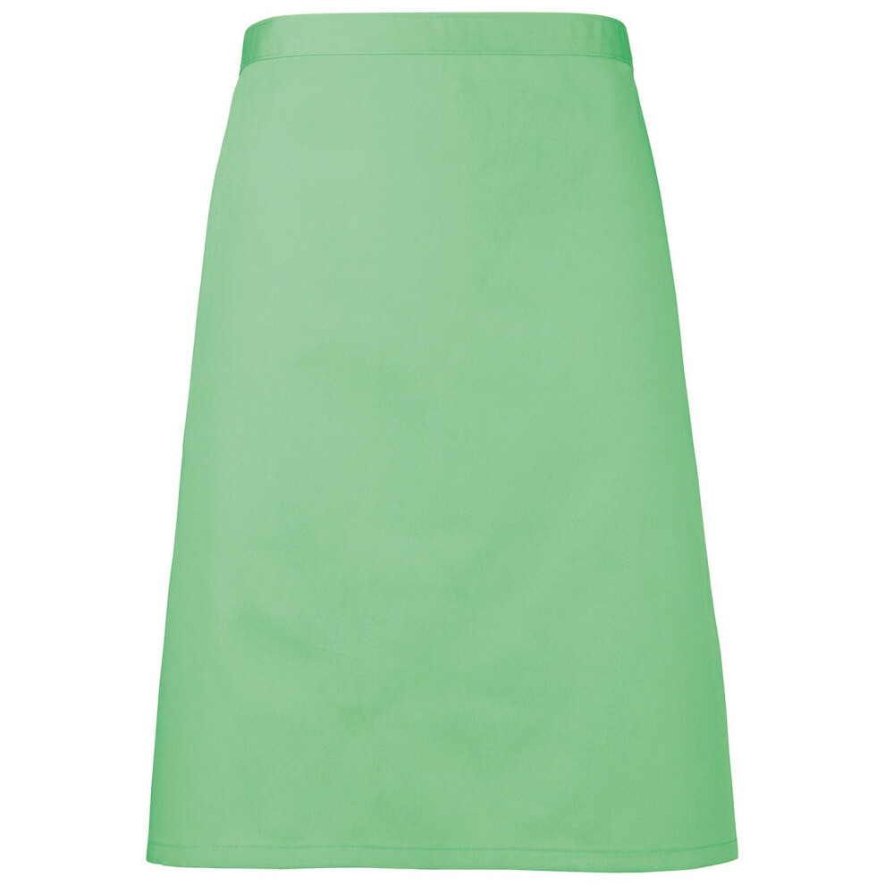 Premier (One Size, Apple Green) Colours Mid Length Apron