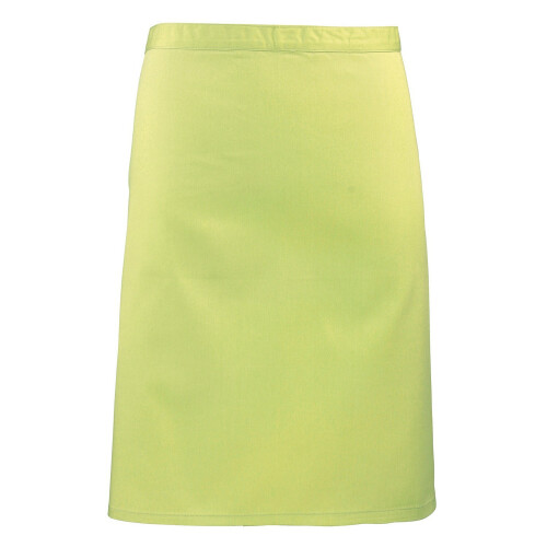 Premier (One Size, Lime) Premier Colours Mid Length Apron