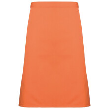 (One Size, Terracotta) Premier Colours Mid Length Apron