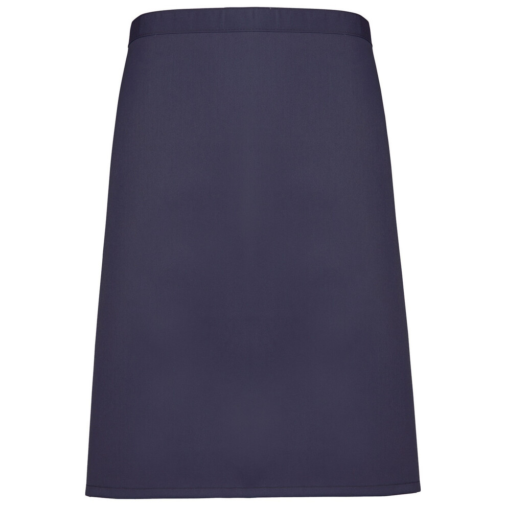 Premier (One Size, Marine Blue) Colours Mid Length Apron