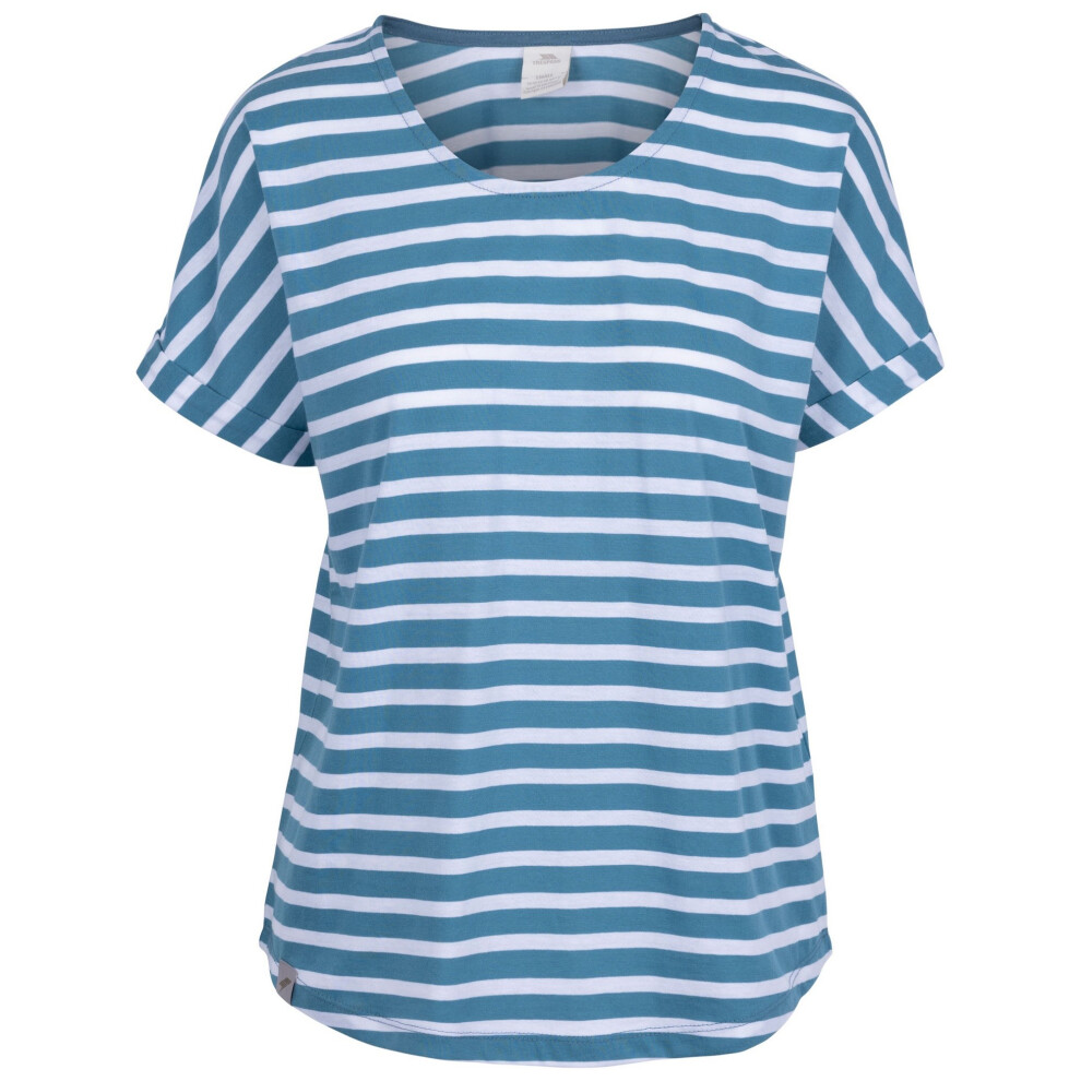 Trespass Women's Blue / Megan T-Shirt - Storm - L - Storm - 60% Cotton/40% Polyester - Image 3