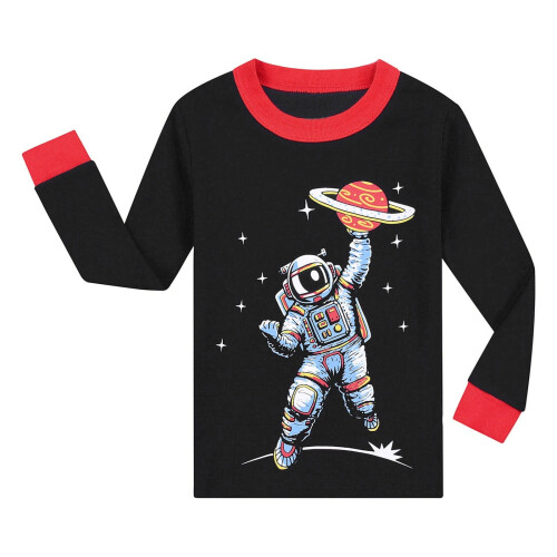 Pyjama enfant 2 pièces imprimé astronaute, taille 2-3 ans. 2