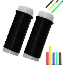 Cold Shrink Handle Wrap, Non-Slip Rubber Grip for Fishing Rods, Rackets, and Hand Tools
