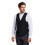 Premier (5XL, Black) Premier Mens Lined Waistcoat 3