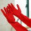 Feiona latex dishwashing gloves elastic long 4