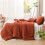 Conjunto de Edredom California King Boho Sólido 5
