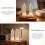 Bezplamenné svíčky Rose Shadow LED, 4 kusy 3