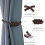 Magnetische Gardinenhalter aus Jute, 4er-Pack 4