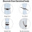 Magnetische Gardinenhalter aus Jute, 4er-Pack 3
