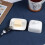 Beurrier en porcelaine blanche avec couvercle 3