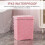 2.7 Gal Touchless Bathroom Trash Can with Lid – Slim, 4