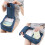 Foldable Nylon Shoe Bag with Zipper 30x21x11cm 4