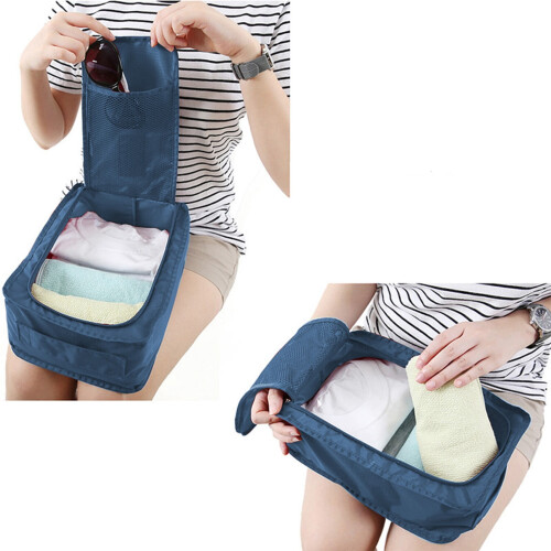 Sac de rangement pour chaussures pliable et portable – Polyester, 1 pièce 2