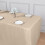 BalsaCircle6pieds Nappe ajustée en polyester couleur chair 6