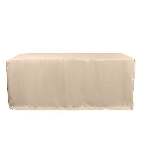 BalsaCircle6pieds Nappe ajustée en polyester couleur chair 1