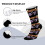 67Socks Graphic Crew-strumpor 6-pack 6