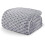 Κουβέρτα Fleece King Size για Κρεβάτι, 90x104 ίντσες Κομψή Κουβέρτα Jacquard Βελούδινη Μαλακή, 1