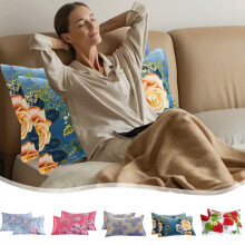 Lot de 2 taies d'oreiller standard - Housses d'oreiller légères en microfibre ultra douce et facile d'entretien, 76 cm x 51 cm, oreillers non inclus