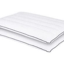 Lot de 2 oreillers ultra-fins, 18 x 6,5 cm, pour dormir sur le ventre – 46 x 66 cm