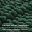 Κουβέρτα φλις 3D καρό Emerald Green, 50x60", εξαιρετικά απαλή και ζεστή, πολυτελής, 4