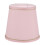 Worgeous1 Pacote Abajur Cilíndrico de Tecido Rosa para Decoração de Casa 14,00 polegadas de altura 7