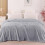 Κουβέρτα Fleece King Size για Κρεβάτι, 90x104 ίντσες Κομψή Κουβέρτα Jacquard Βελούδινη Μαλακή, 2