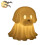 LED Ghost Dog Night Light for Home Bedroom1Pack 3